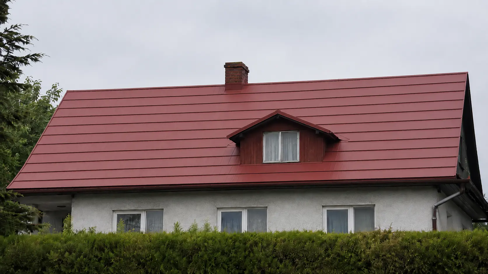 Dach z blachy po malowaniu w Małopolsce