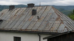 Rdza na dachu z blachy, skąd się bierze i kiedy jest groźna?